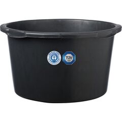  Bestseller Mörtelkübel | Robuster Kübel für Mörtel und andere Baumaterialien | 90 l schwarz, PE 12463591